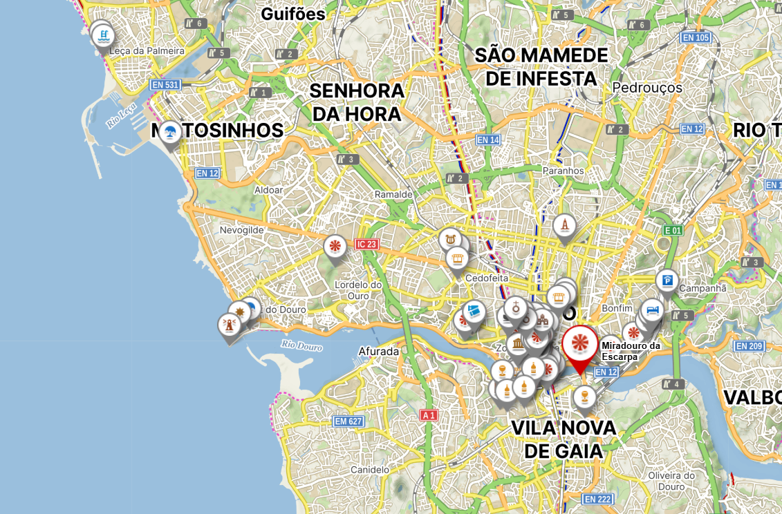 Map Passada Mapa Porta ke stažení | Cestujte s radostí